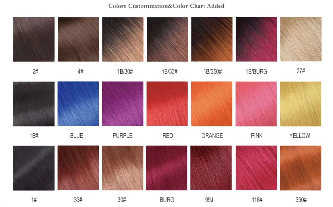 HD Lace Front Orange Ginger Wigs Virgin Human Hair Color Lace Frontal Wig - Colored Wigs - 1