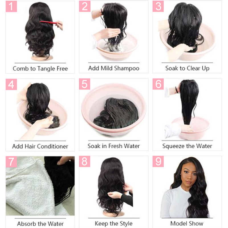 HD Lace Front Orange Ginger Wigs Virgin Human Hair Color Lace Frontal Wig - Colored Wigs - 1