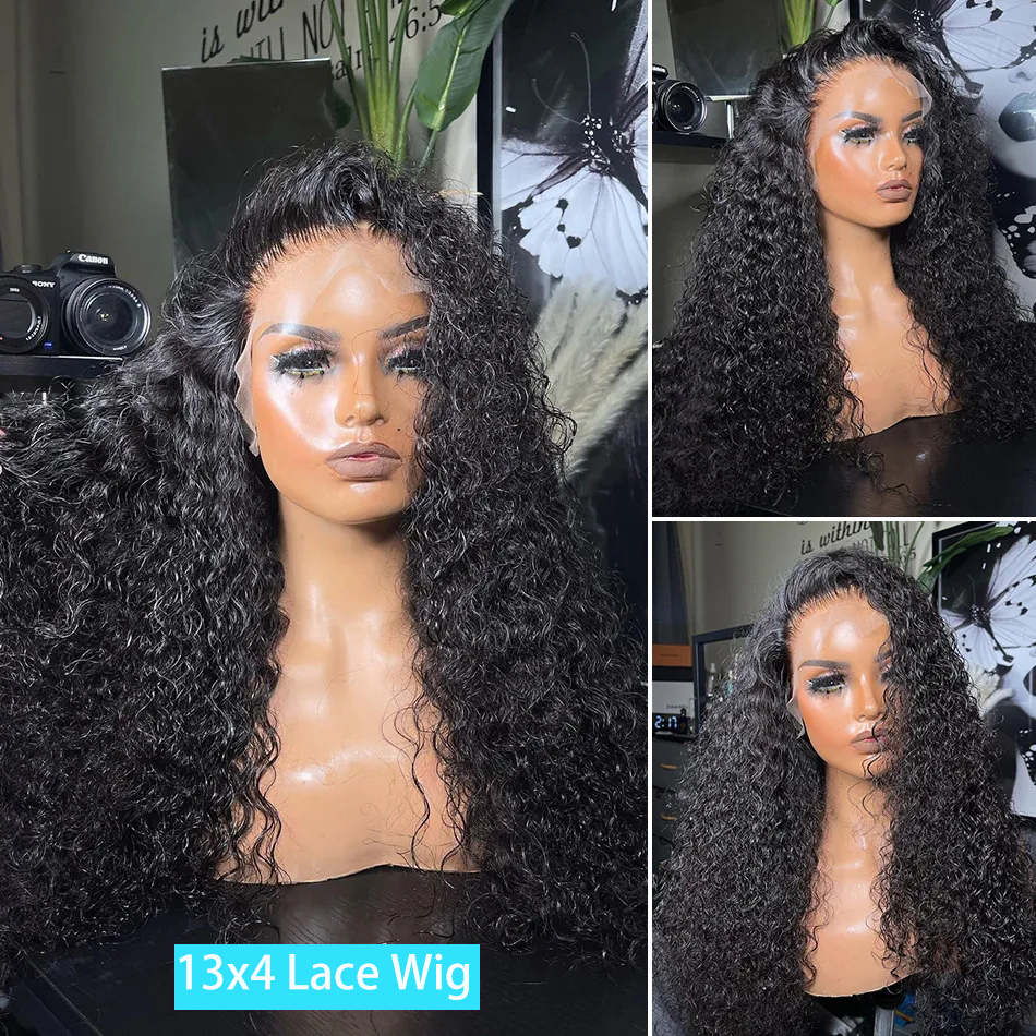 32 Inch Jerry Curly Lace Front Wig 13×4 Lace Frontal Wig