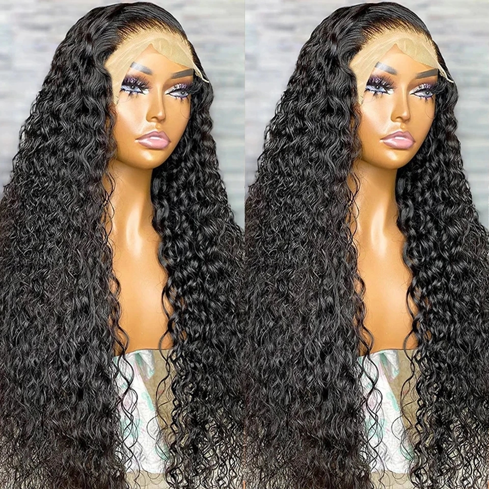 Water Wave 360 Glueless Full Lace Front Wig Preplucked