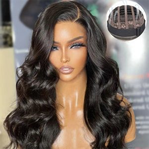 6×4.5 HD Transparent Lace Front Body Wave Breathable Wig Cap