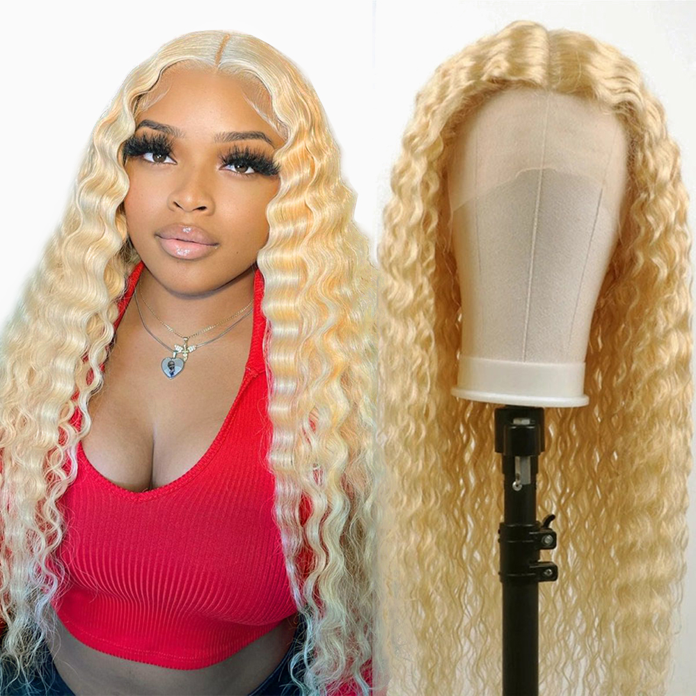 613 Water Wave Wigs For Women Transparent 13×4 Lace Front