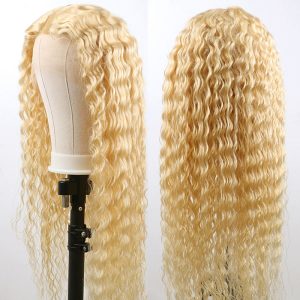 613 Water Wave Wigs For Women Transparent 13×4 Lace Front