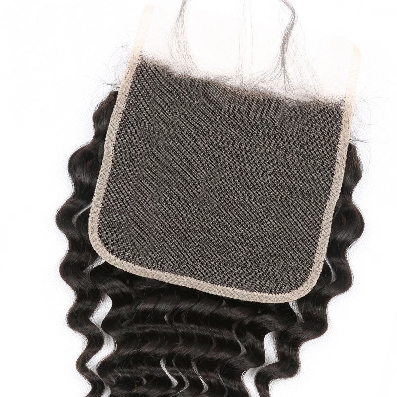 Deep Wave 6×6 Lace Frontal Closure Transparent Lace