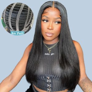 Wear Go Breathable Air Cap 13×4 Glueless Lace Front Wigs